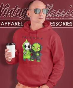 Grinch And Jack Skellington Hoodie