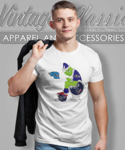 Grinch Baltimore Ravens Toilet Houston Texans T Shirt