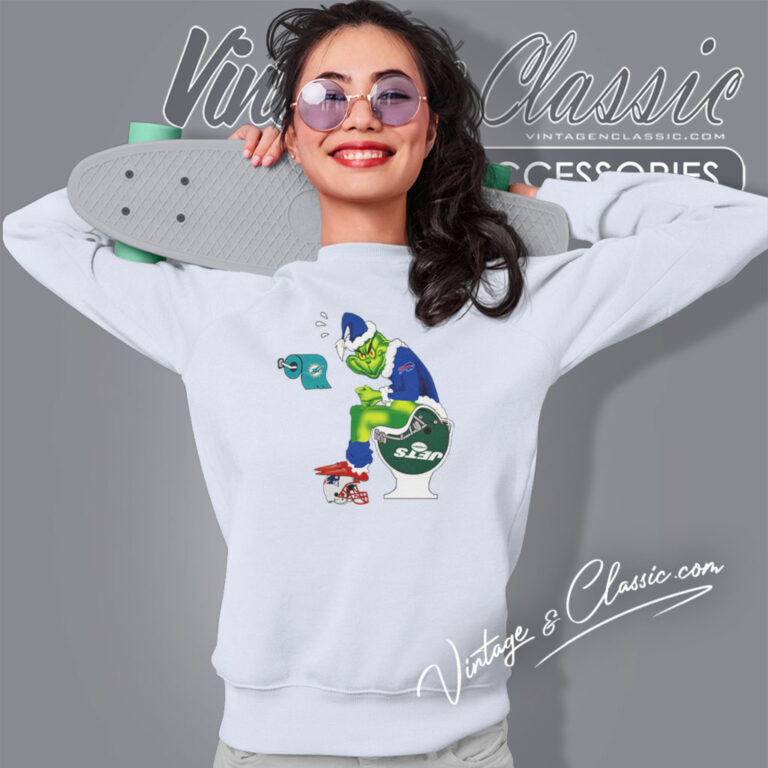 Grinch Buffalo Bills Toilet Sweatshirt Grinch Buffalo Bills Toilet Sweatshirt