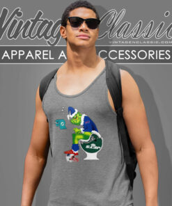Grinch Buffalo Bills Toilet Tank Top Racerback