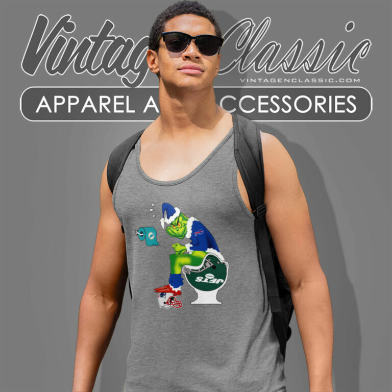 Grinch Buffalo Bills Toilet Tank Top Racerback Grinch Buffalo Bills Toilet Tank Top Racerback