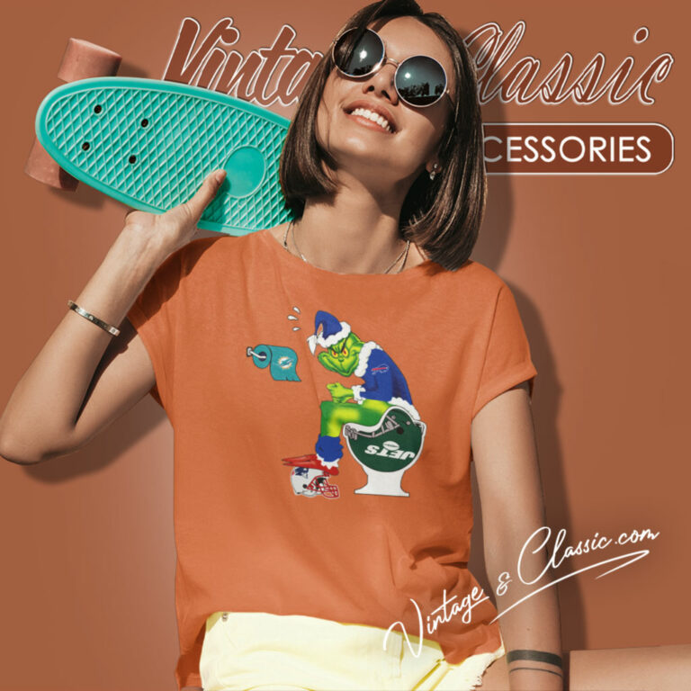 Grinch Buffalo Bills Toilet Women T Shirt Grinch Buffalo Bills Toilet Women T Shirt