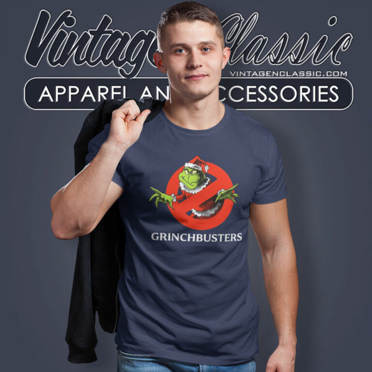 Grinch Busters Ghost Christmas T Shirt Grinch Busters Ghost Christmas T Shirt