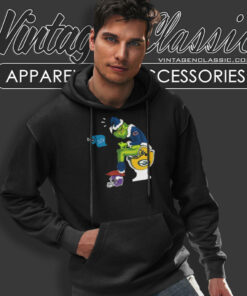Grinch Chicago Bears Toilet Hoodie