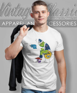 Grinch Chicago Bears Toilet T Shirt