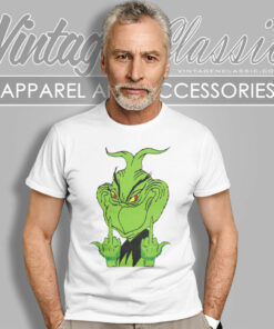Grinch Christmas Fck Funny T Shirt