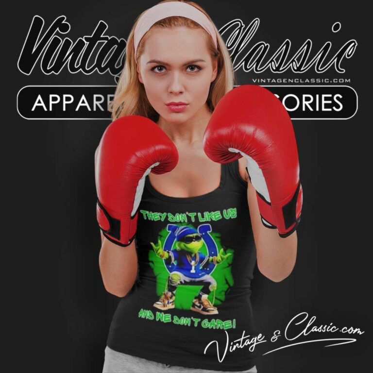 Grinch Colts They Dont Like Us And We Dont Care Tank Top Racerback Grinch Colts They Dont Like Us And We Dont Care Tank Top Racerback