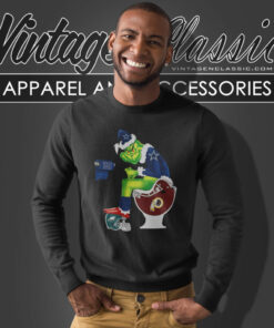 Grinch Dallas Cowboys Toilet Sweatshirt