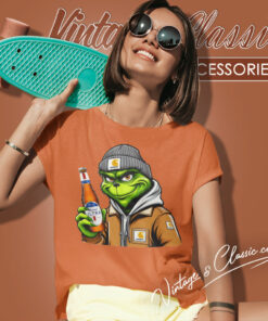 Grinch Drinking Beer Michelob Ultra Women T Shirt