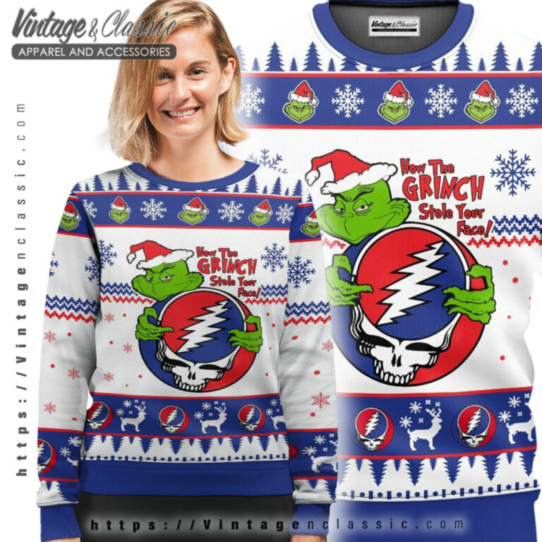 Grinch Grateful Dead Christmas Ugly Sweater Ugly Sweater shirt Grinch Grateful Dead Christmas Ugly Sweater Ugly Sweater shirt