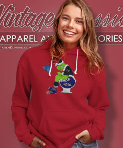 Grinch Houston Texans Toilet Baltimore Ravens Hoodie