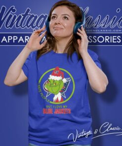Grinch I Hate People But I Love My Columbus Blue Jackets Shirt 6 Grinch I Hate People But I Love My Columbus Blue Jackets Women T Shirt
