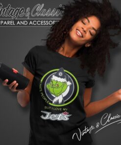 Grinch I Hate People But I Love My Winnipeg Jets Women T Shirt