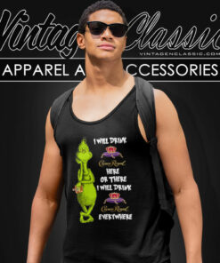 Grinch I Will Drink Crown Royal Tank Top Racerback