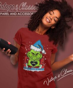 Grinch Love Heart Chargers Christmas Women TShirt