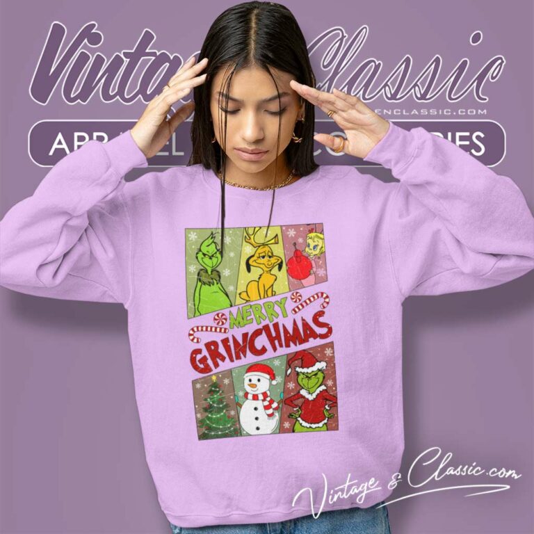 Grinch Merry Grinchmas Santa Sweatshirt Grinch Merry Grinchmas Santa Sweatshirt