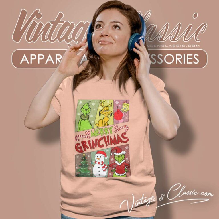 Grinch Merry Grinchmas Santa Women TShirt Grinch Merry Grinchmas Santa Women TShirt