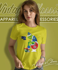 Grinch Michigan Wolverines Toilet Women T Shirt