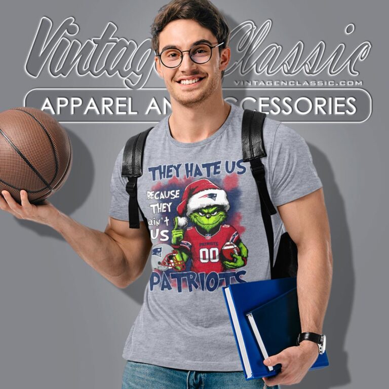 Grinch New England Patriots Christmas Shirt They Hate Us Because They Aint Us T shirt Grinch New England Patriots Christmas Shirt They Hate Us Because They Aint Us T shirt