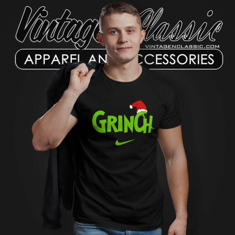 Grinch Nike Snake Santa Christmas T Shirt Grinch Nike Snake Santa Christmas T Shirt