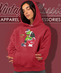 Grinch Oakland Raiders Toilet Hoodie