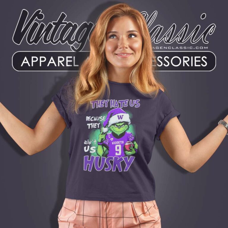 Grinch Santa Washington Huskies Shirt They Hate Us Cause They Aint Us Women TShirt Grinch Santa Washington Huskies Shirt They Hate Us Cause They Aint Us Women TShirt
