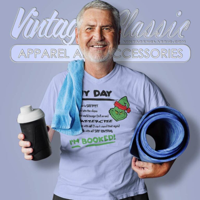 Grinch Schedule Grinch Christmas My Day Im Booked V Neck TShirt Grinch Schedule Grinch Christmas My Day Im Booked V Neck TShirt