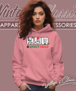 Grinch Squad Friends Christmas Hoodie