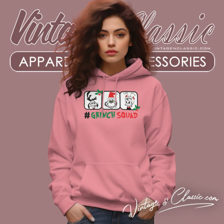 Grinch Squad Friends Christmas Hoodie Grinch Squad Friends Christmas Hoodie