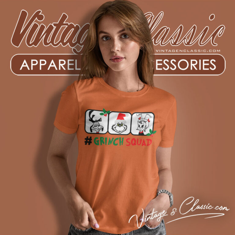 Grinch Squad Friends Christmas Women T Shirt Grinch Squad Friends Christmas Women T Shirt