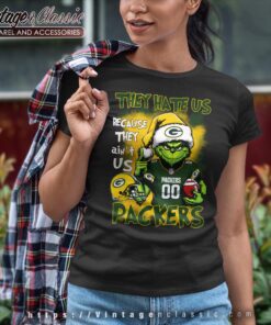 Grinch They Hate Us Because They Aint Us Green Bay Packers