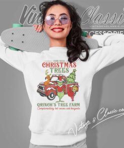 Grinch Tree Farm Christmas Shirt Christmas Trees Sweatshirt