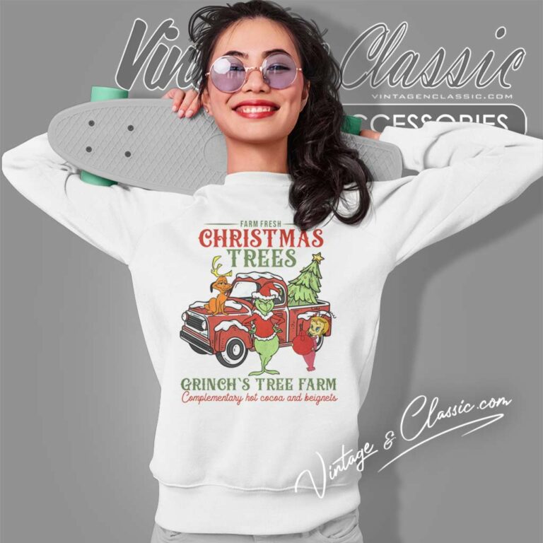 Grinch Tree Farm Christmas Shirt Christmas Trees Sweatshirt Grinch Tree Farm Christmas Shirt Christmas Trees Sweatshirt
