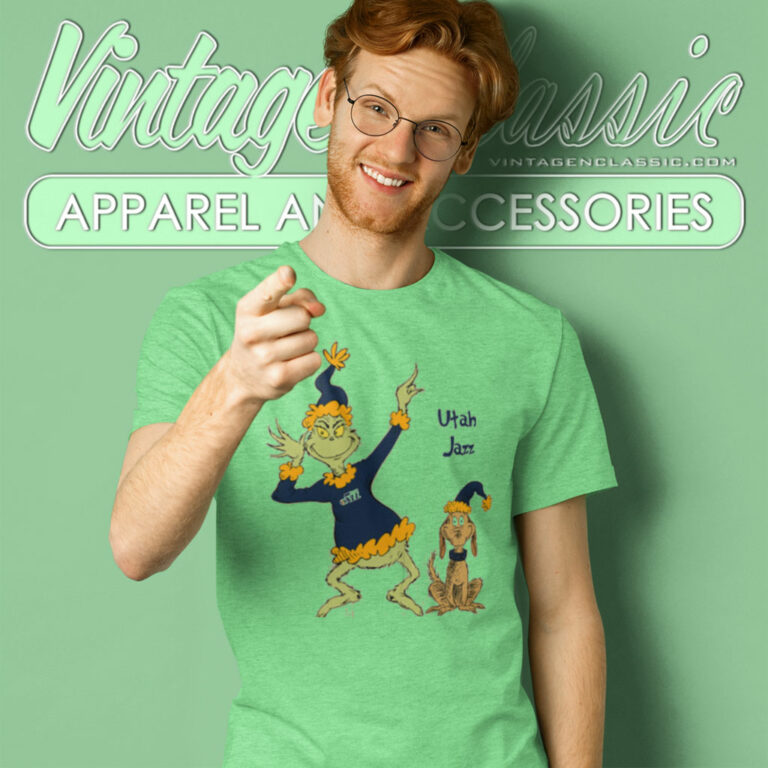 Grinch Utah Jazz Basketball T Shirt Grinch Utah Jazz Basketball T Shirt