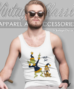 Grinch Utah Jazz Basketball Tank Top Racerback