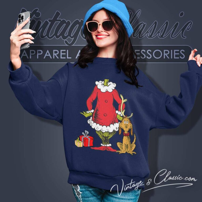 Grinch Who Stole Christmas The Grinch Headless Dr Seuss Sweatshirt Grinch Who Stole Christmas The Grinch Headless Dr Seuss Sweatshirt