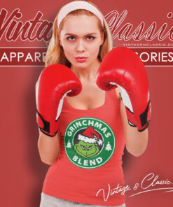 Grinchmas Blend Grinch Christmas Tank Top Racerback