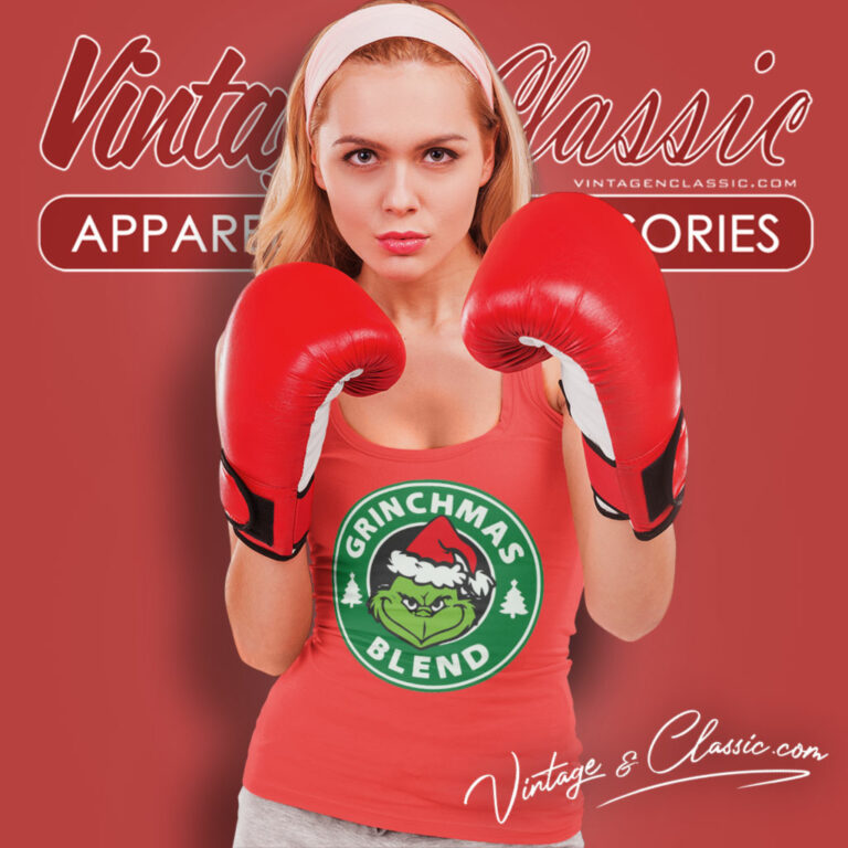 Grinchmas Blend Grinch Christmas Tank Top Racerback Grinchmas Blend Grinch Christmas Tank Top Racerback