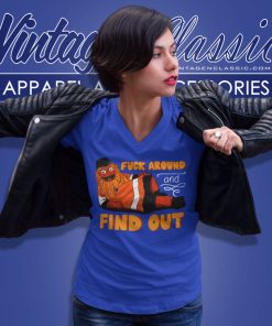 Gritty Philadelphia Flyers Fuck Around And Find Out V Neck TShirt