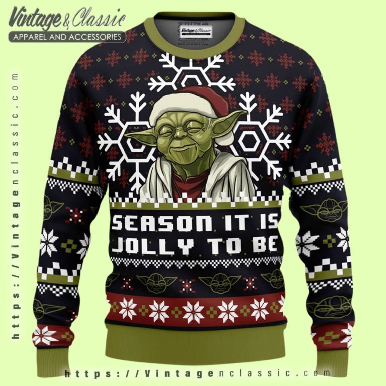 Grogu Baby Yoda Santa Ugly Christmas Sweater Ugly Christmas Sweater Grogu Baby Yoda Santa Ugly Christmas Sweater Ugly Christmas Sweater