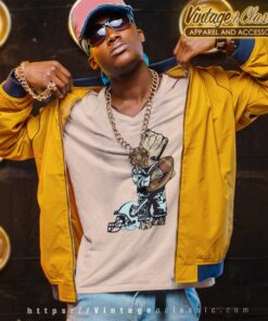 Groot Fan Las Vegas Raiders V Neck TShirt