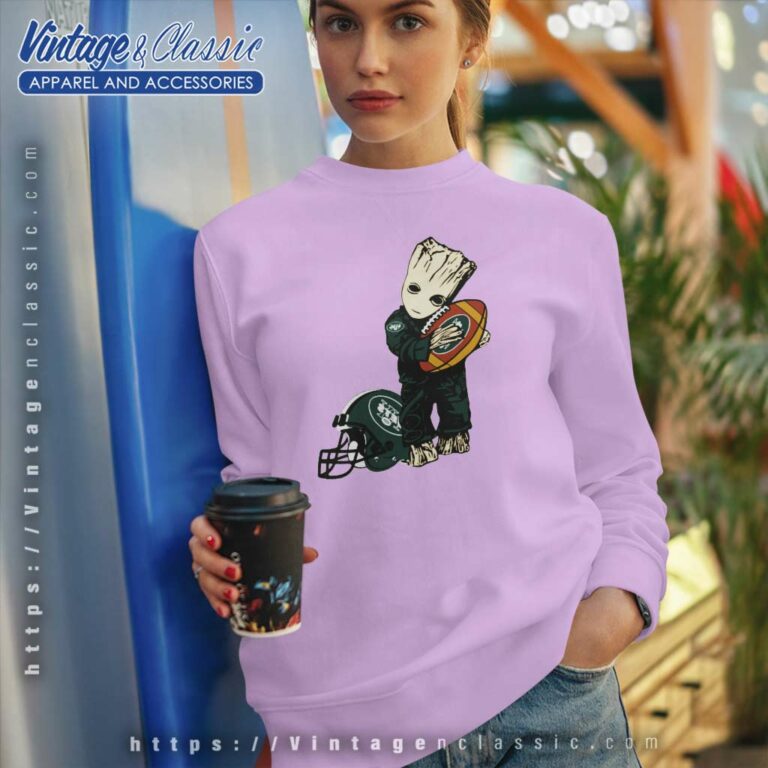 Groot Fans New York Jets Sweatshirt Groot Fans New York Jets Sweatshirt