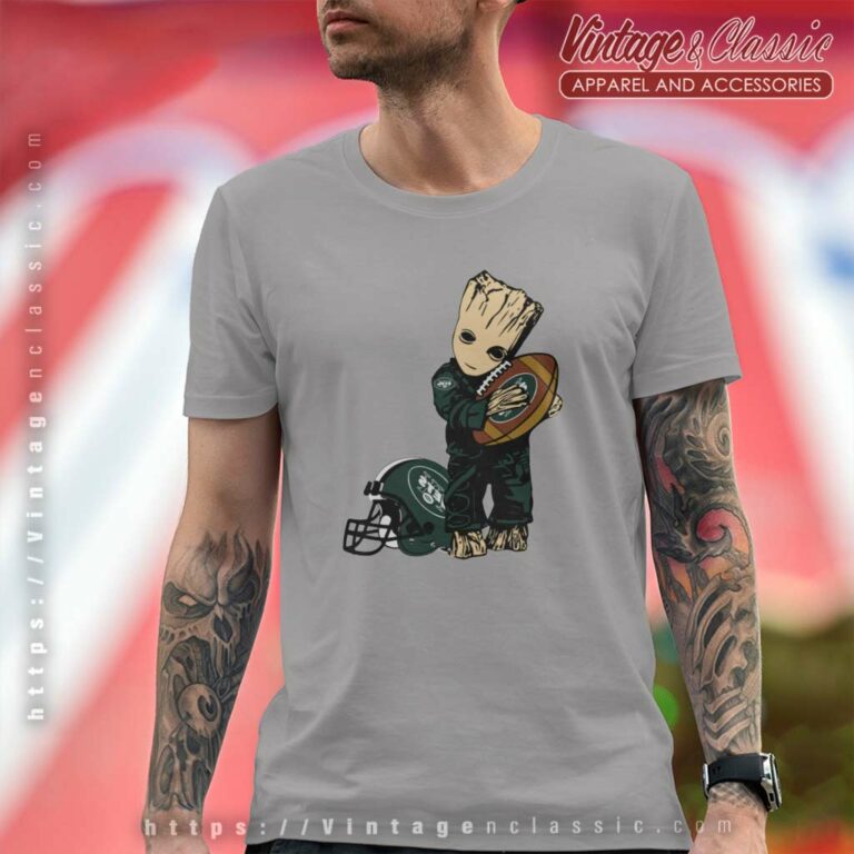 Groot Fans New York Jets T Shirt Groot Fans New York Jets T Shirt