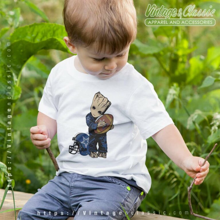 Groot Hug Dallas Cowboys Kids T Shirt Groot Hug Dallas Cowboys Kids T Shirt