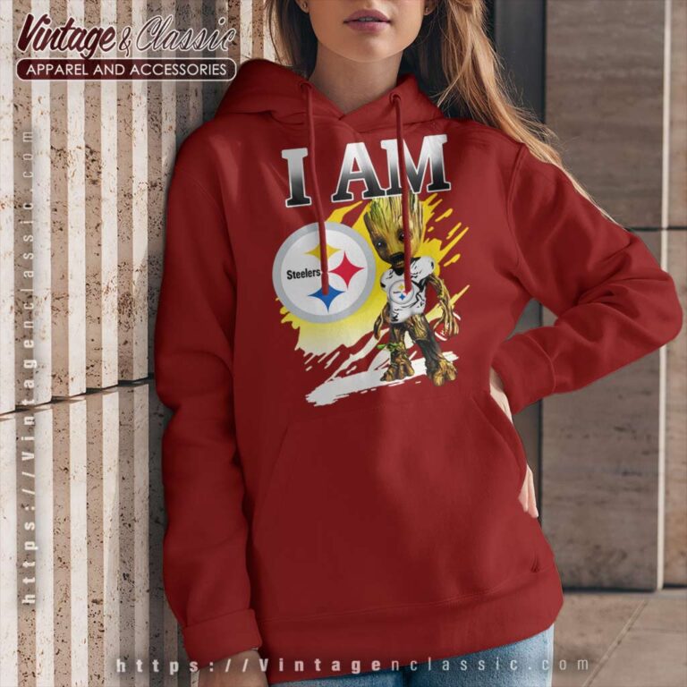 Groot I Am Pittsburgh Steelers Hoodie Groot I Am Pittsburgh Steelers Hoodie