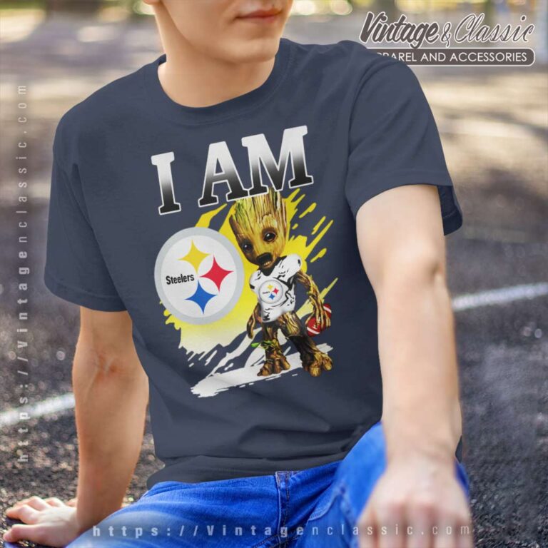 Groot I Am Pittsburgh Steelers T Shirt Groot I Am Pittsburgh Steelers T Shirt