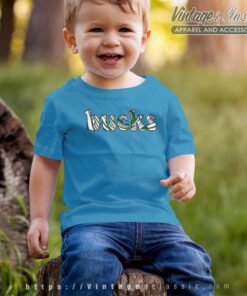 Groovy Bucks Milwaukee Bucks kids shirt