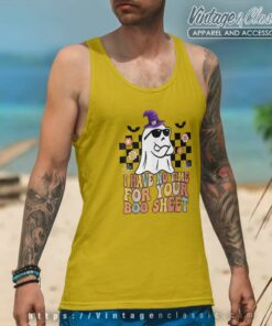Groovy I Have No Time For Your Boo Sheet Boo Ghost Halloween Shirt 4 Groovy I Have No Time For Your Boo Sheet Boo Ghost Halloween Tank Top Racerback