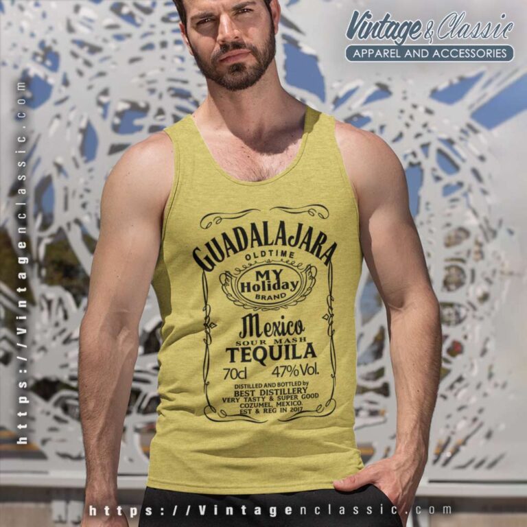Guadalajara Mexico Tequila Tank Top Racerback Guadalajara Mexico Tequila Tank Top Racerback