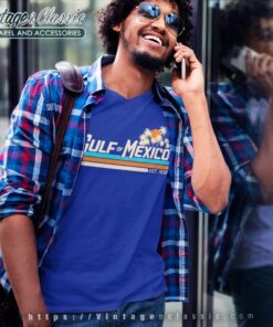 Gulf Of Mexico Est 1550 T shirt V Neck TShirt